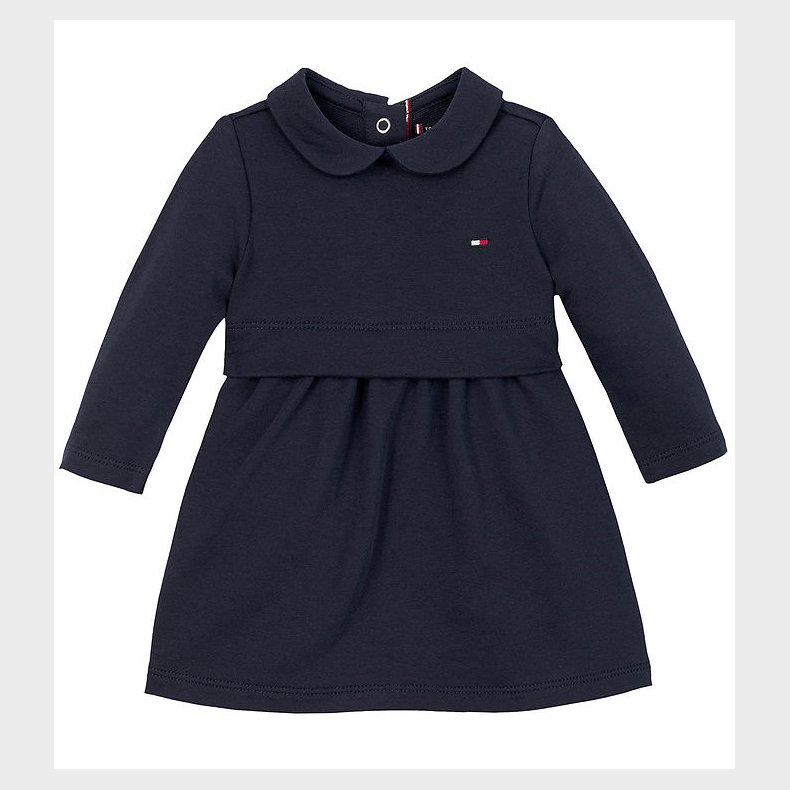 Tommy Hilfiger Kjole - Essential - Dark Night Navy