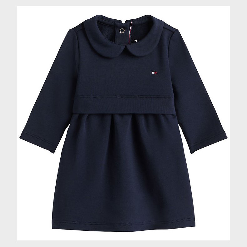 Tommy Hilfiger Kjole - Essential - Dark Night Navy