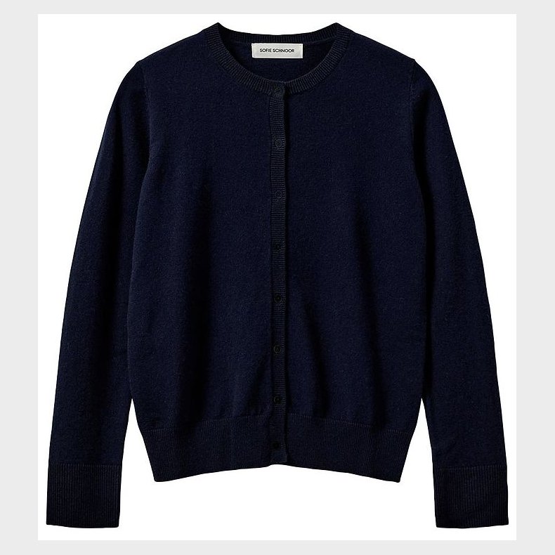 Sofie Schnoor Cardigan - Strik - Uld - Navy