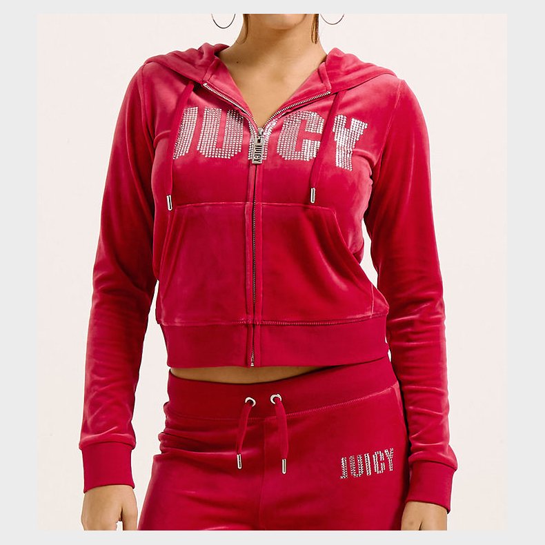Juicy Couture Cardigan - Velour - Evy Impact - Astor Red