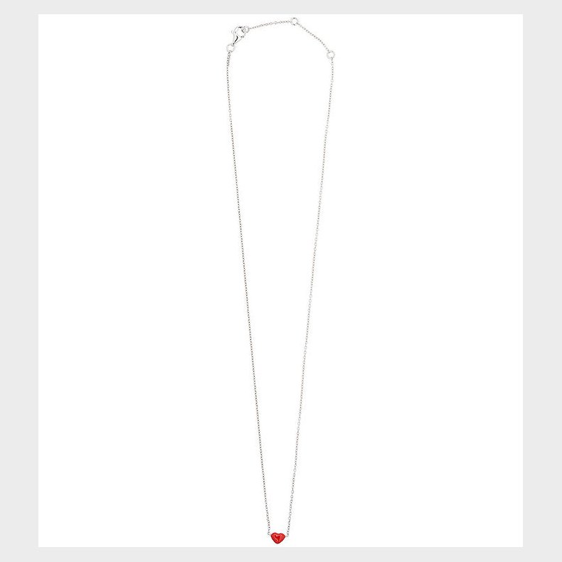 Design Letters Halskde - Little Big Love - Slv/Rd