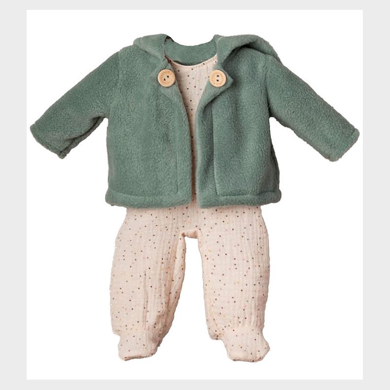 Asi Dukket�j - 43 cm - Gr�n