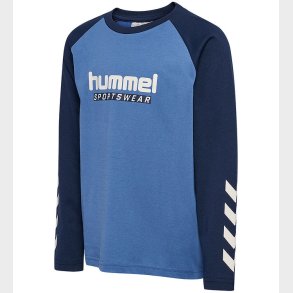 Hummel Bluse - hmlJr Logo - Dutch Blue