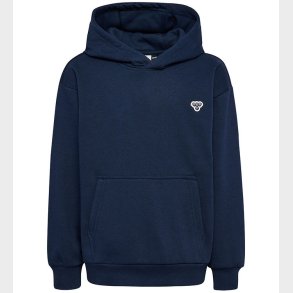 Hummel Httetrje - hmlJr - Loose Hoodie - Dress Blue