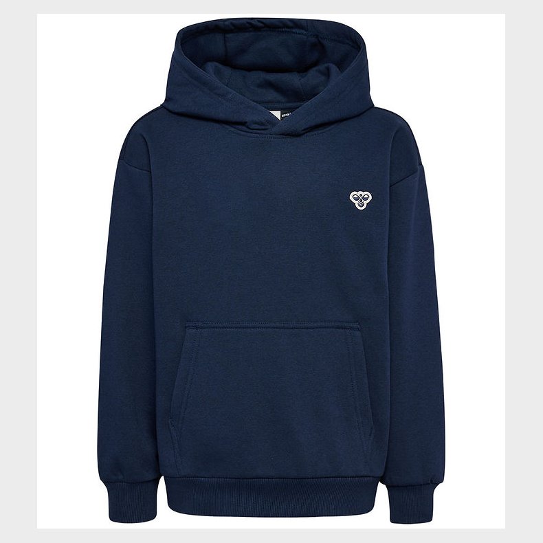 Hummel H�ttetr�je - hmlJr - Loose Hoodie - Dress Blue