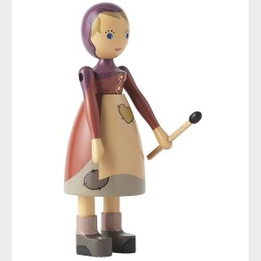 Kay Bojesen Tr�figur - 14,5 cm - Den Lille Pige med Svovlstikker