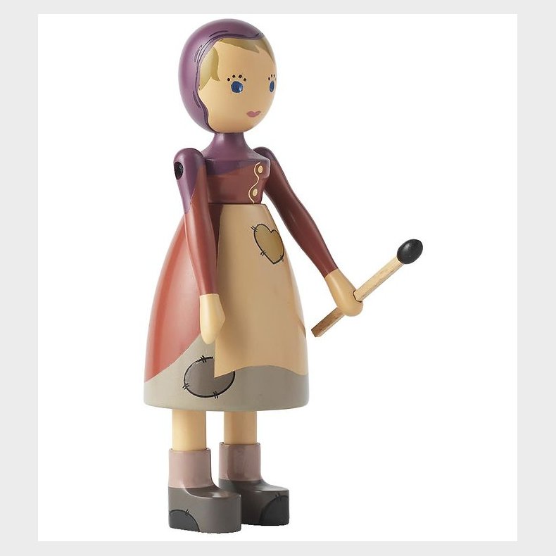 Kay Bojesen Tr�figur - 14,5 cm - Den Lille Pige med Svovlstikker