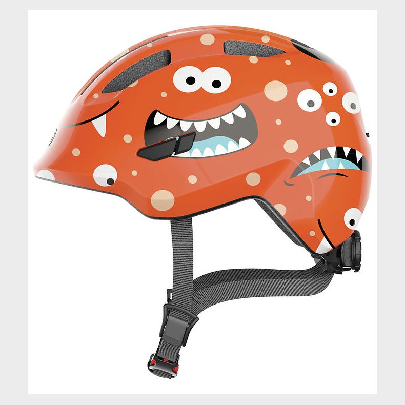 Abus Cykelhjelm - Smiley 3.0 - Orange Monster