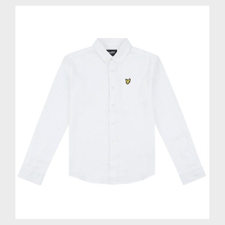 Lyle & Scott Skjorte - Oxford - Hvid