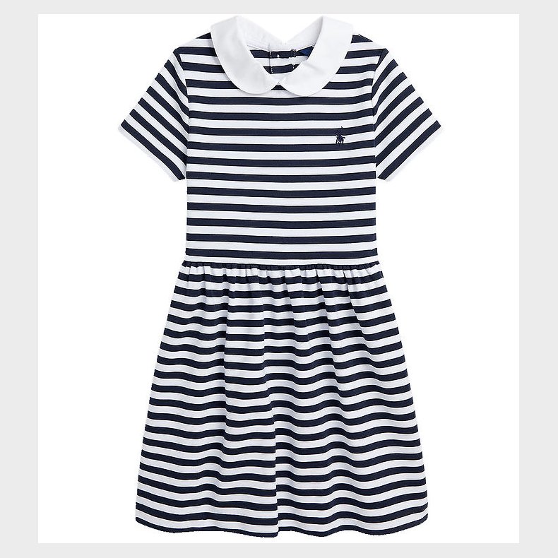 Polo Ralph Lauren Kjole - Navy/Hvidstribet