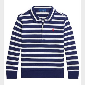 Polo Ralph Lauren Polobluse m. Lynls - Navy/Hvidstribet
