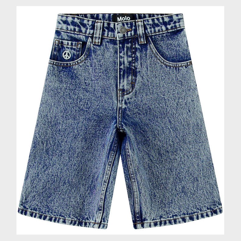 Molo Shorts - Denim - Alpha - Contrast Stone
