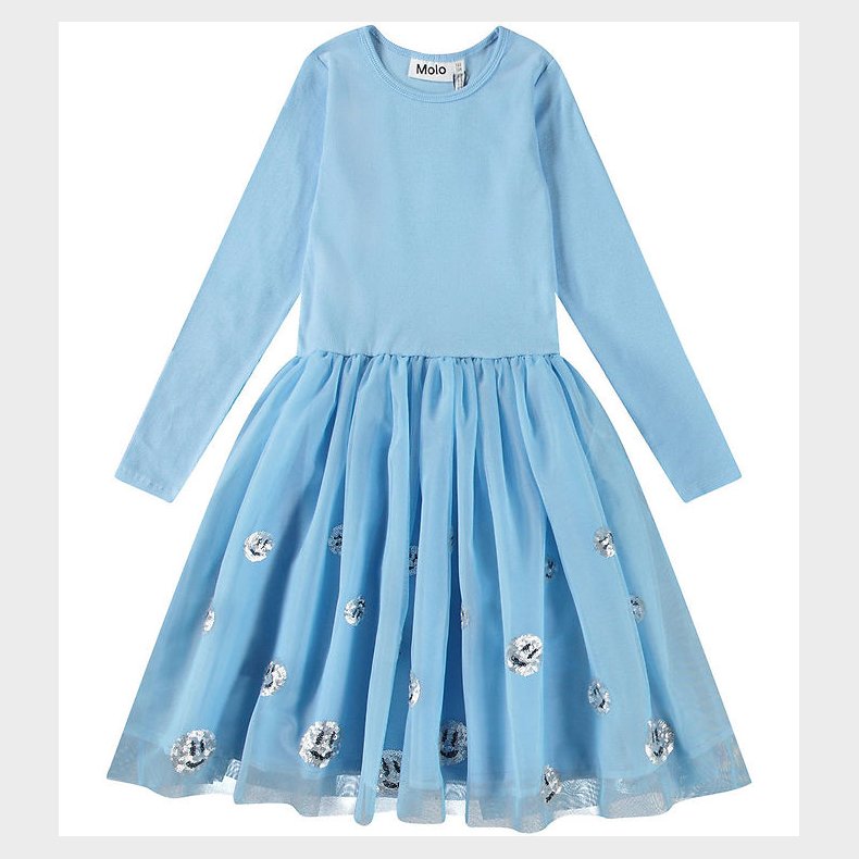 Molo Kjole m. Tyl/Palietter - Cyrus - Day Sky
