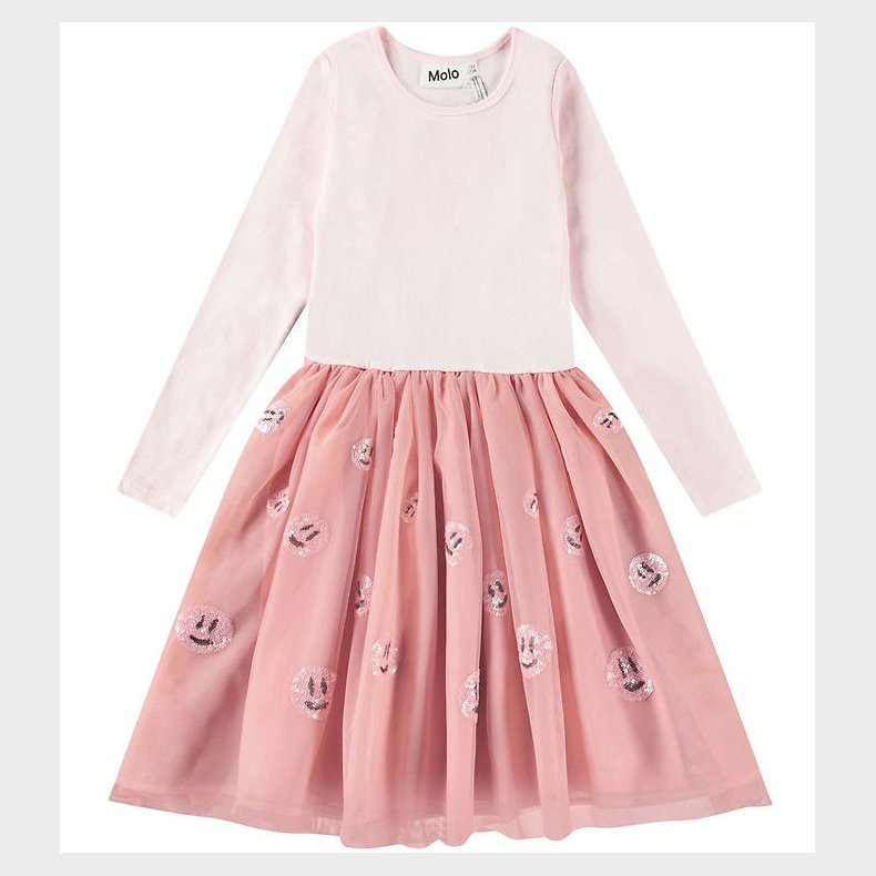 Molo Kjole m. Tyl/Palietter - Cyrus - Charlotte Pink