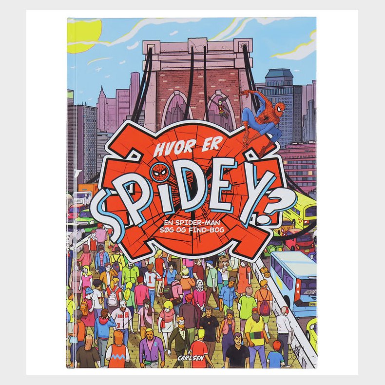 Forlaget Carlsen Bog - Hvor Er Spidey?