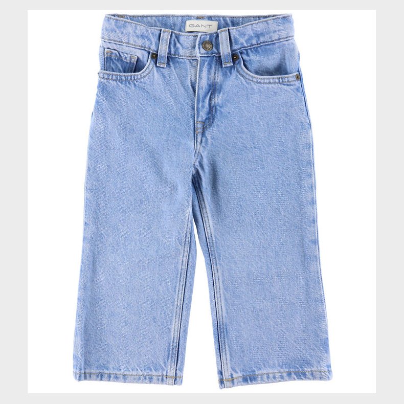 GANT Jeans - Relaxed Fit - Light Blue