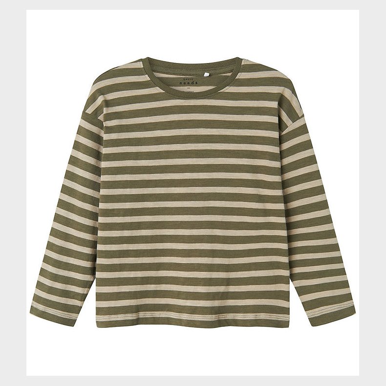 Name It Bluse - NkmVaksel - Dusty Olive