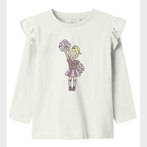 Name It Bluse - NmfTsus - Cloud Dancer