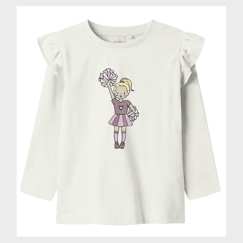 Name It Bluse - NmfTsus - Cloud Dancer