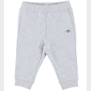 GANT Sweatpants - Shield - Light Grey Melange