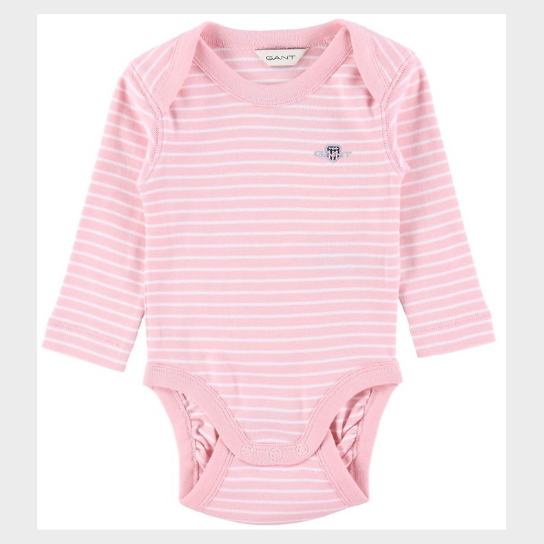 GANT Body l/ - Shield Striped - Blushing Pink