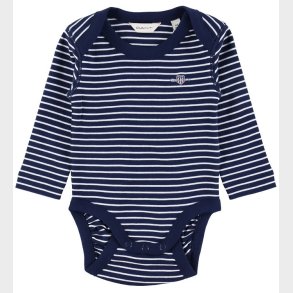 GANT Body l/ - Shield Striped - Marine