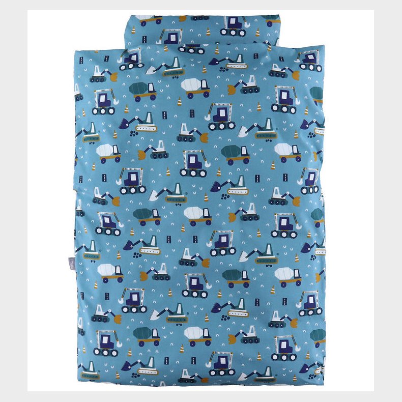 N�rgaard Madsens Senget�j - Voksen - Bl� m. Arbejdsmaskiner