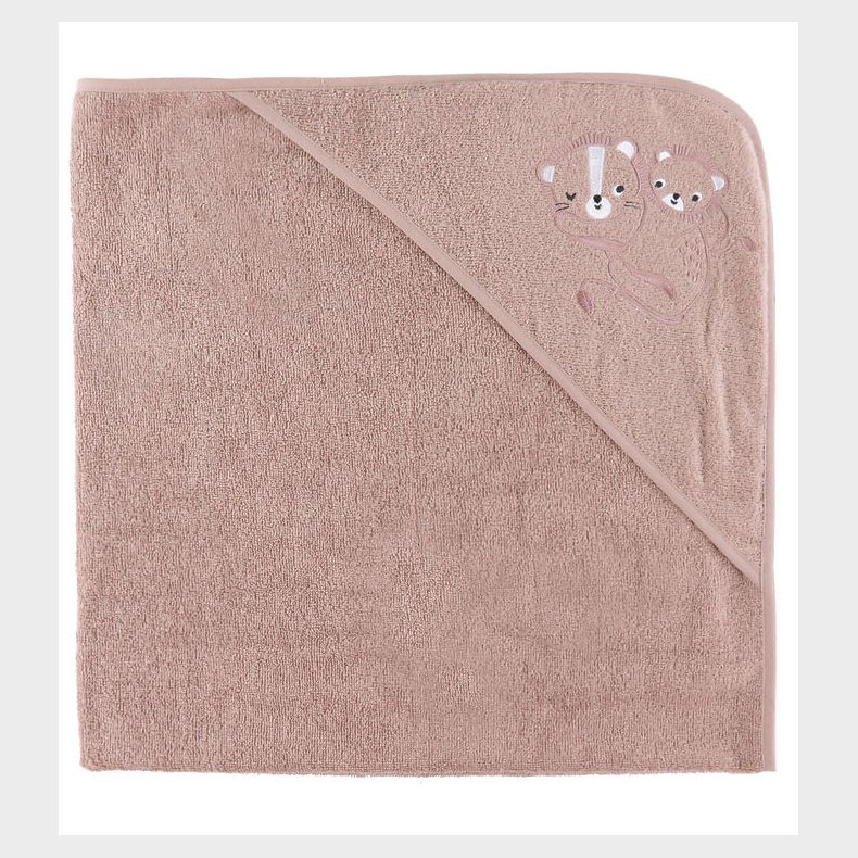 N�rgaard Madsens Babyh�ndkl�de - 100x100 cm - Mauve m. L�ver