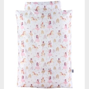 Nrgaard Madsens Sengetj - Baby - Hvid m. Balletdanser