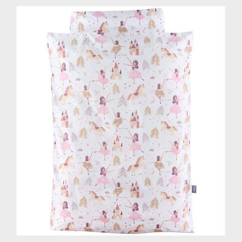 Nrgaard Madsens Sengetj - Baby - Hvid m. Balletdanser