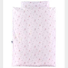 Nrgaard Madsens Sengetj - Baby - Rosa m. Enhjrning og Slot
