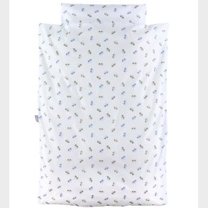 Nrgaard Madsens Sengetj - Baby - Hvid m. Biler