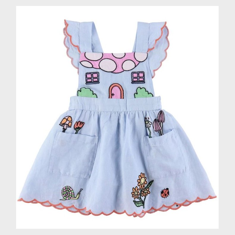 Stella McCartney Kids Spencer - Lysebl m. Broderi