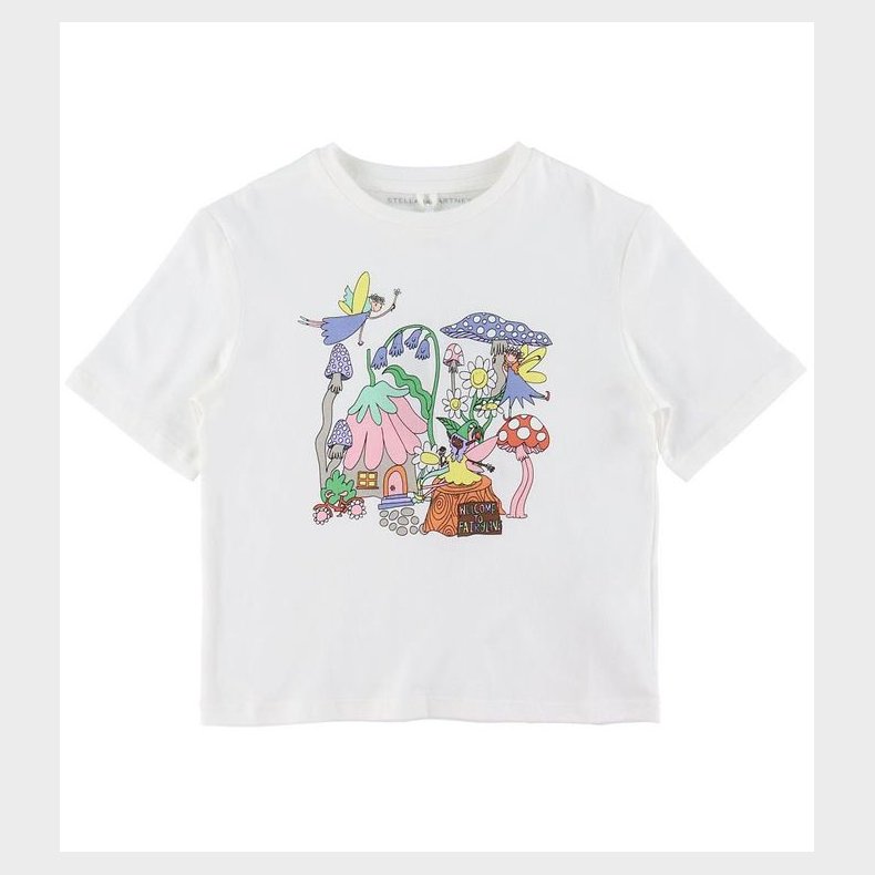 Stella McCartney Kids T-shirt - Ivory m. Print