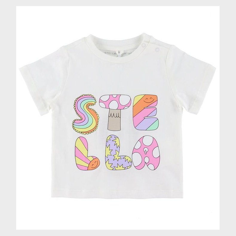 Stella McCartney Kids T-shirt - Ivory m. Print