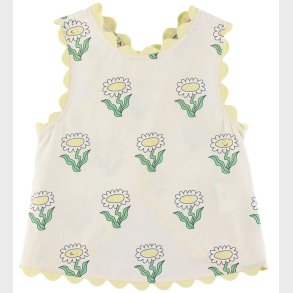 Stella McCartney Kids Top - Creme m. Blomster