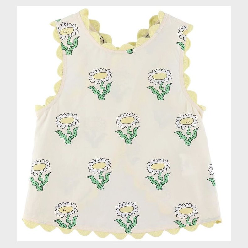 Stella McCartney Kids Top - Creme m. Blomster