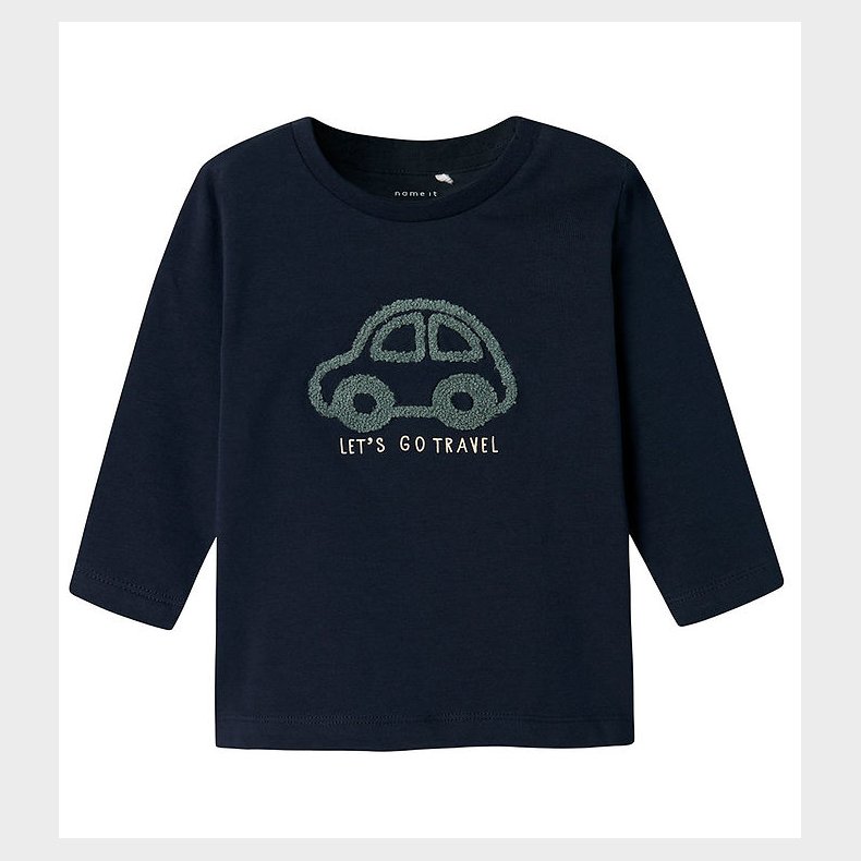 Name It Bluse - NbmShino - Dark Sapphire m. Print