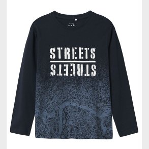 Name It Bluse - NkmValiant - Dark Sapphire/Street