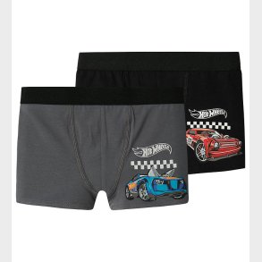 Name It Boxershorts - 2-pak - NmmDeep - Lava Smoke/Black