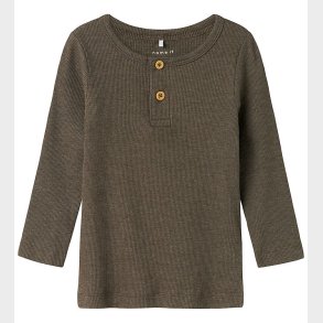 Name It Bluse - Rib - Noos - NmmKab - Bungee Cord/Melange