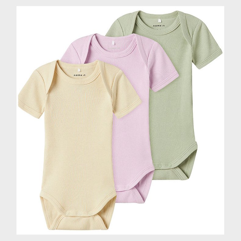 Name It Bodyer k/� - Rib - Noos - NbnBody - 3-pak - Winsome Orch
