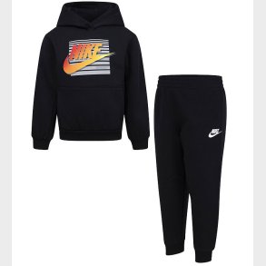 Nike Sweatst - Sort m. Orange