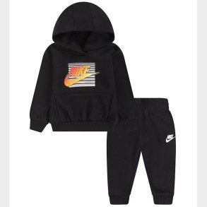 Nike Sweatst - Sort m. Orange