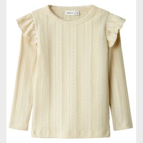 Name It Bluse - Noos - NmfJulia - Summer Sand m. Hulmnster