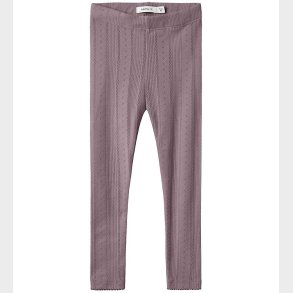 Name It Leggings - Noos - NmfJulia - Elderberry m. Hulm�nster