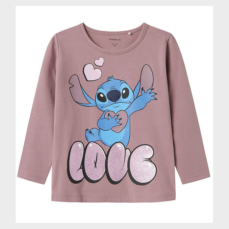 Name It Bluse - NmfJesini Stitch - Elderberry m. Print