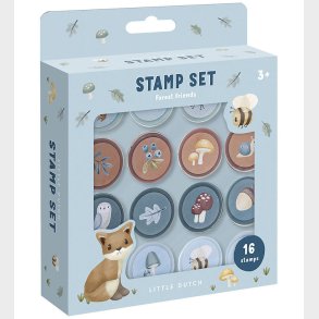 Little Dutch Stempler - Selvfarvende - 16 Stk. - Forest Friends
