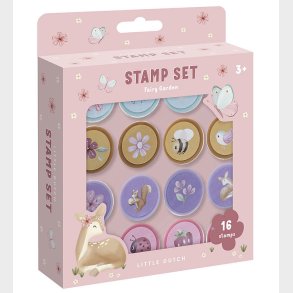 Little Dutch Stempler - Selvfarvende - 16 Stk. - Fairy Garden