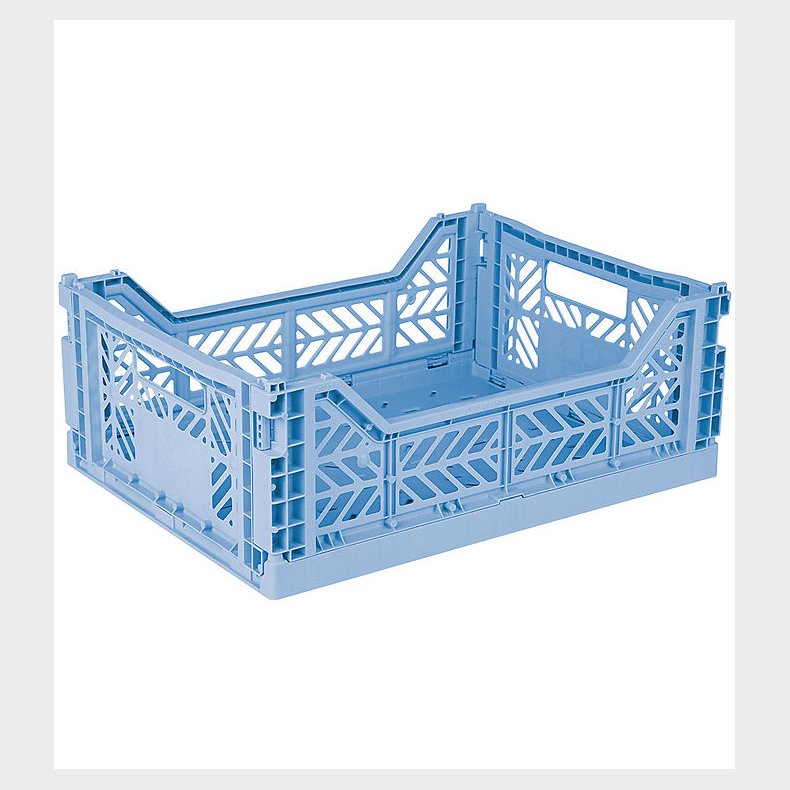 Aykasa Foldekasse - 40x30x15 cm - Midi - Baby Blue